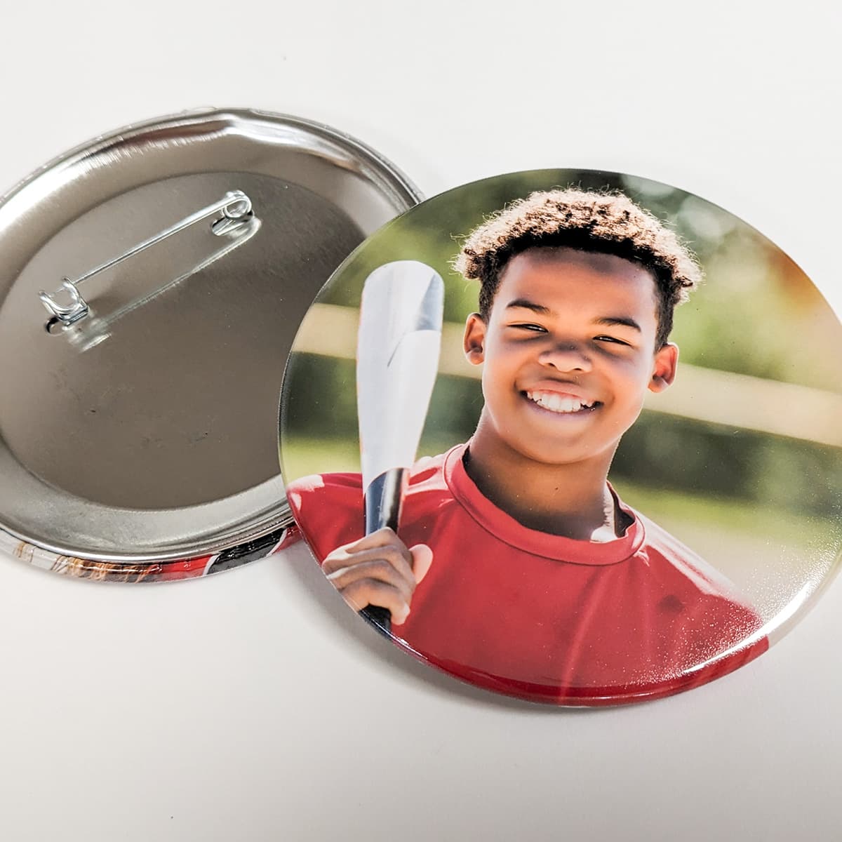 image of a 3 inch photo button