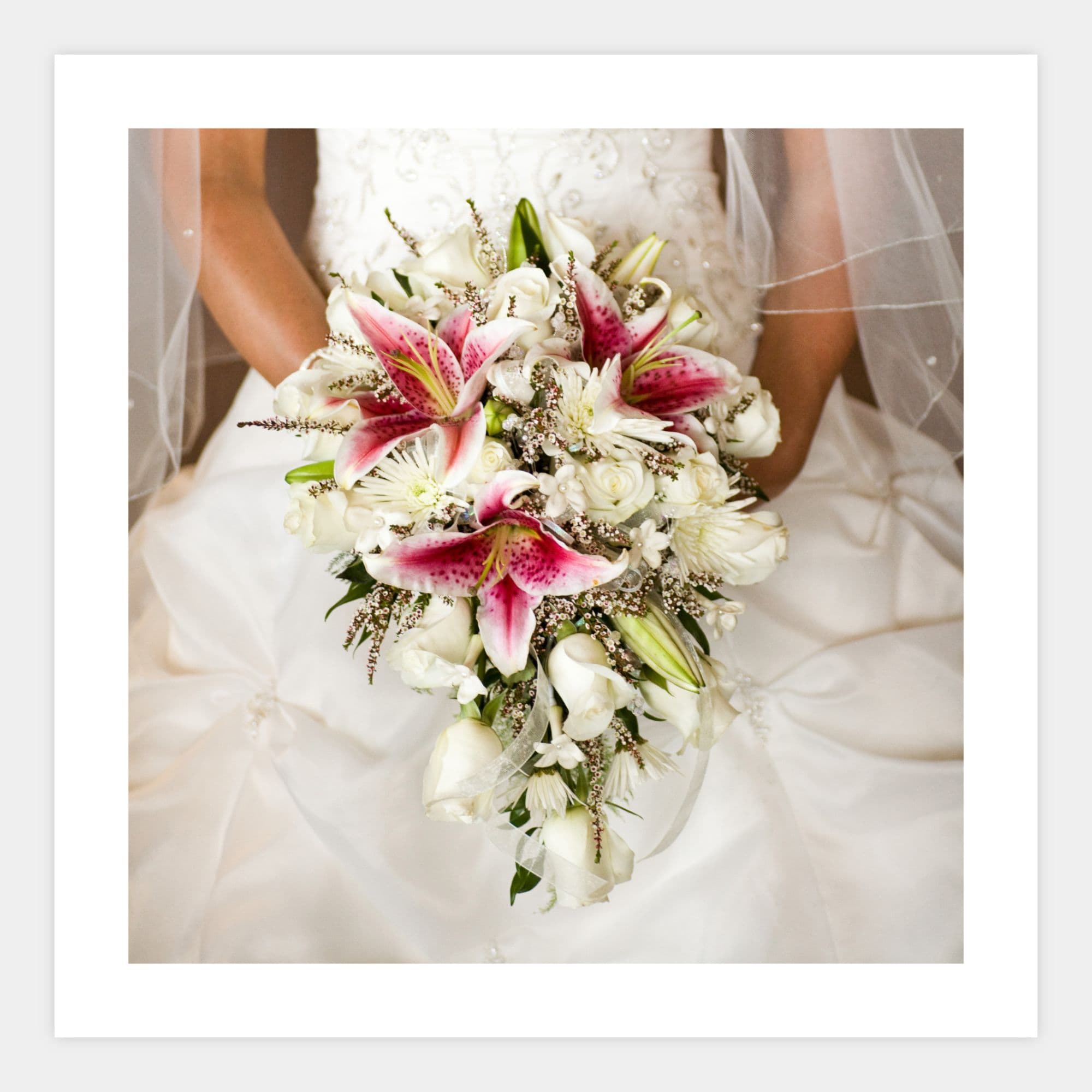 image of a 10x10 print with 3/4 inch borders