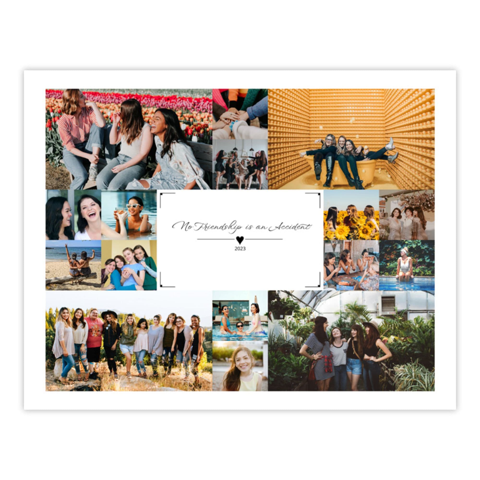 image of a 16 image horizontal photo collage
