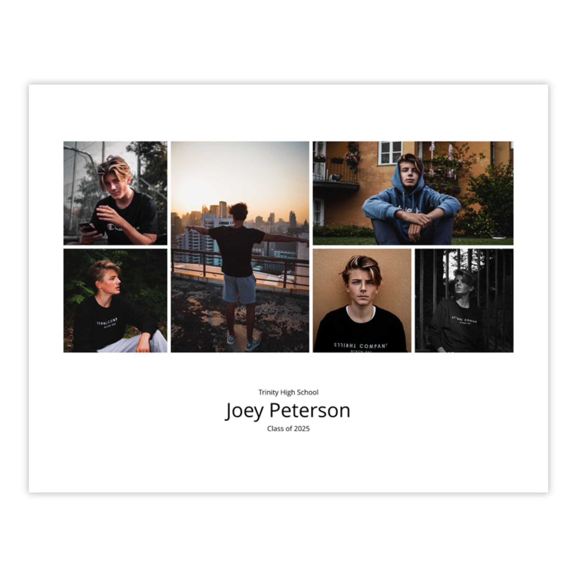 image of a collage with 6 images and text