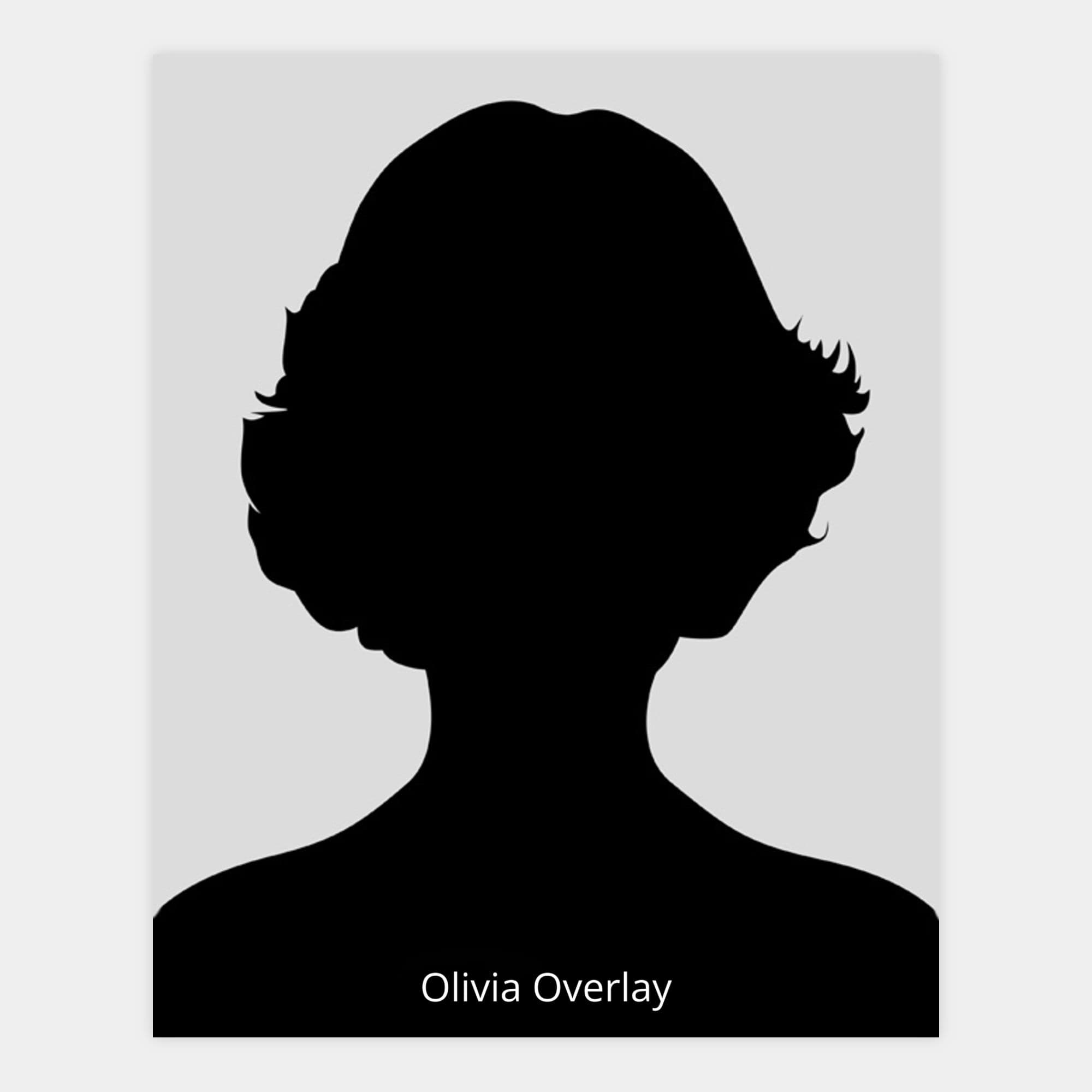 image of an 8x10 headshot print with text on top of the image
