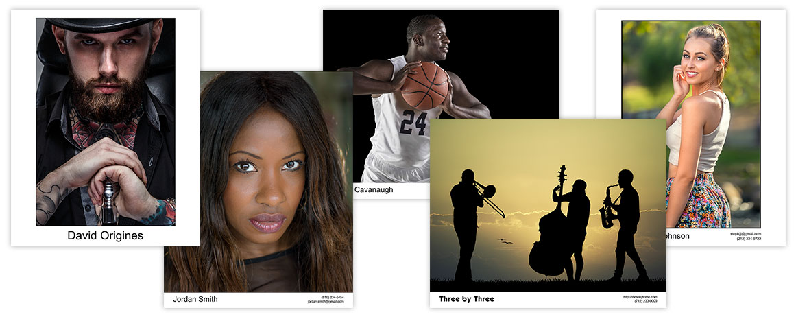 8x10 Headshot Prints for Actors and Models